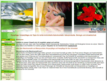 Tablet Screenshot of naturkosmetik.l-seifert.de